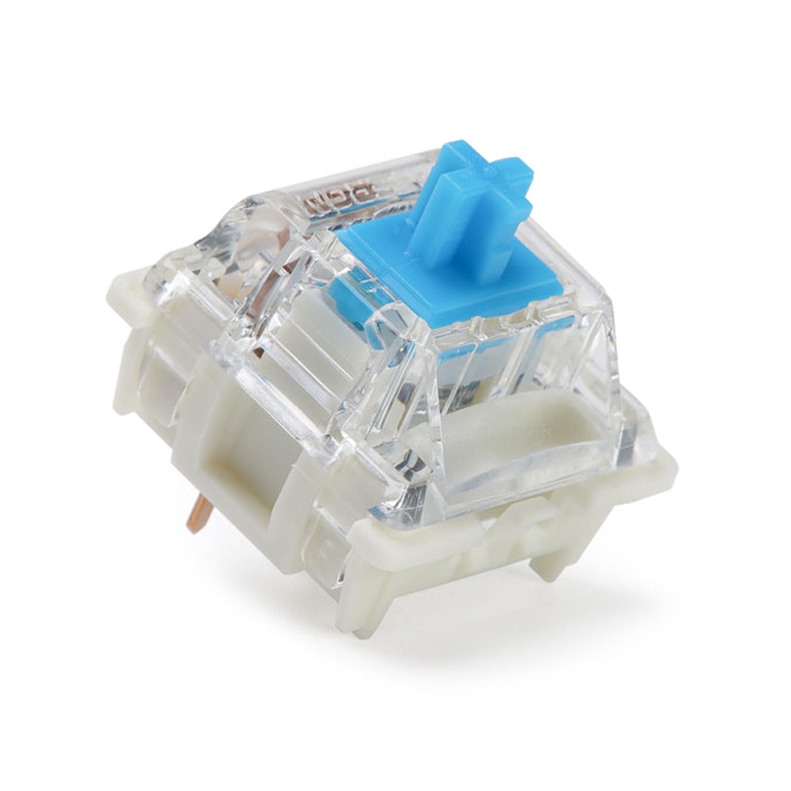 Gateron G Blue Pro 3.0 Interrupteur pré-lubrifié 3 broches RVB SMD Clicky pour clavier mécanique de jeu (108 pièces, Pro Blue 3.0)