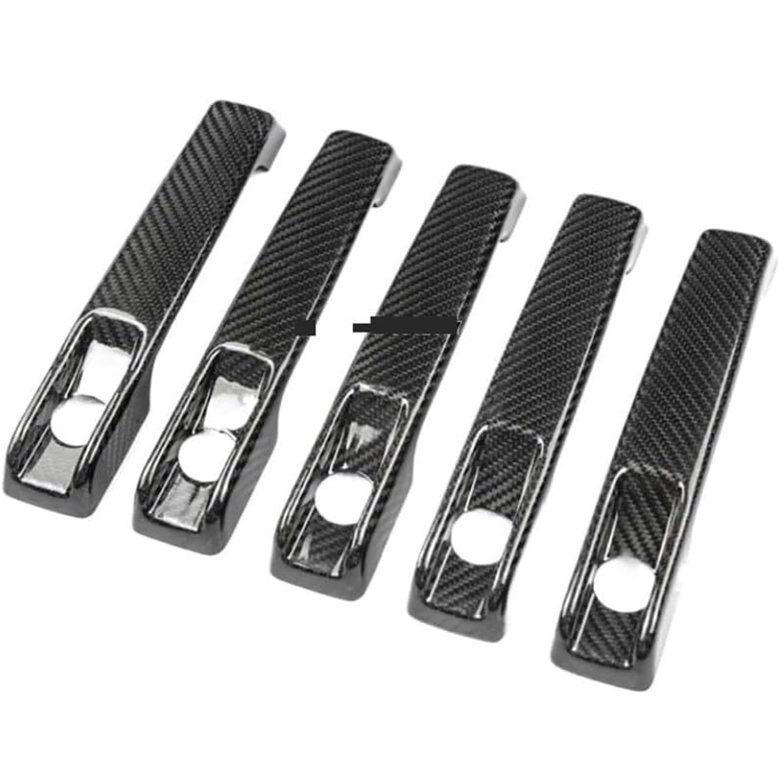 Glymzoi Car Exterior Door Handles Car Left Exterior Door Handle G-Class W464 2019-2023 Accessories Carbon Fiber