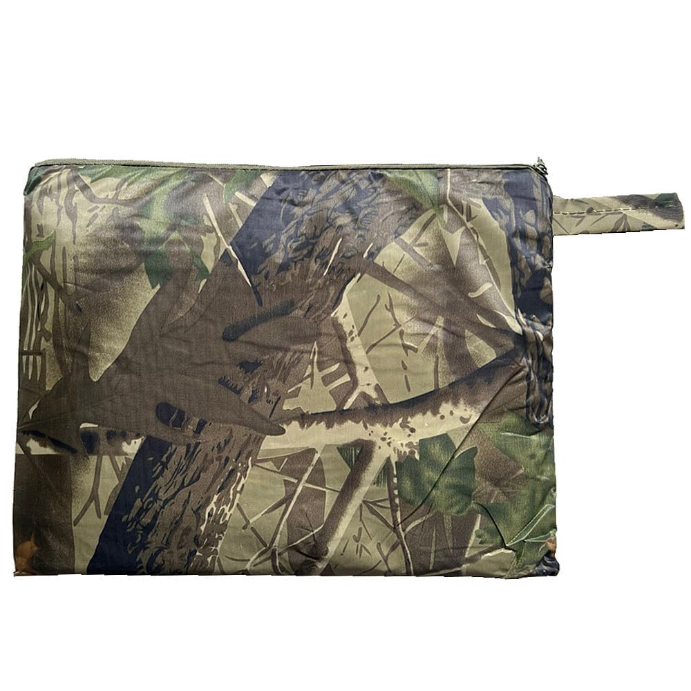 TRIXES Poncho de pluie imperméable camouflage, léger pour adultes – Randonnée, festivals, voyages et plus encore