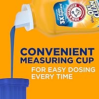 Vista 11 de ARM & HAMMER Plus OxiClean Clean Meadow, 77 cargas de detergente líquido para ropa, 100.5 fl oz