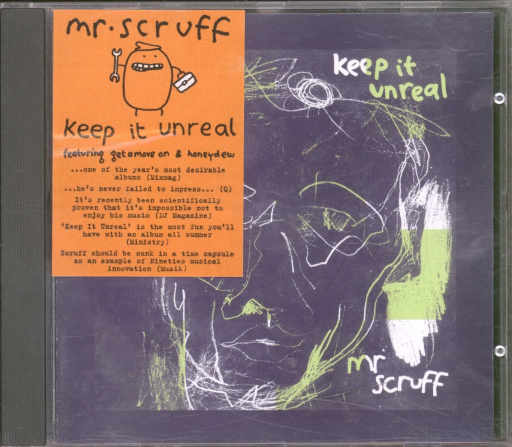 Mr. Scruff - Keep It Unreal - CD Album - 1999 Ninja Tune - 14 Great Tracks