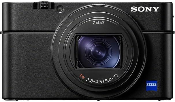 Sony Cyber-Shot RX100 VII (DSC-RX100M7) Premium Compact Digital Camera Bundle with Sandisk 128GB Memory Card & Deco Photo Camera Case