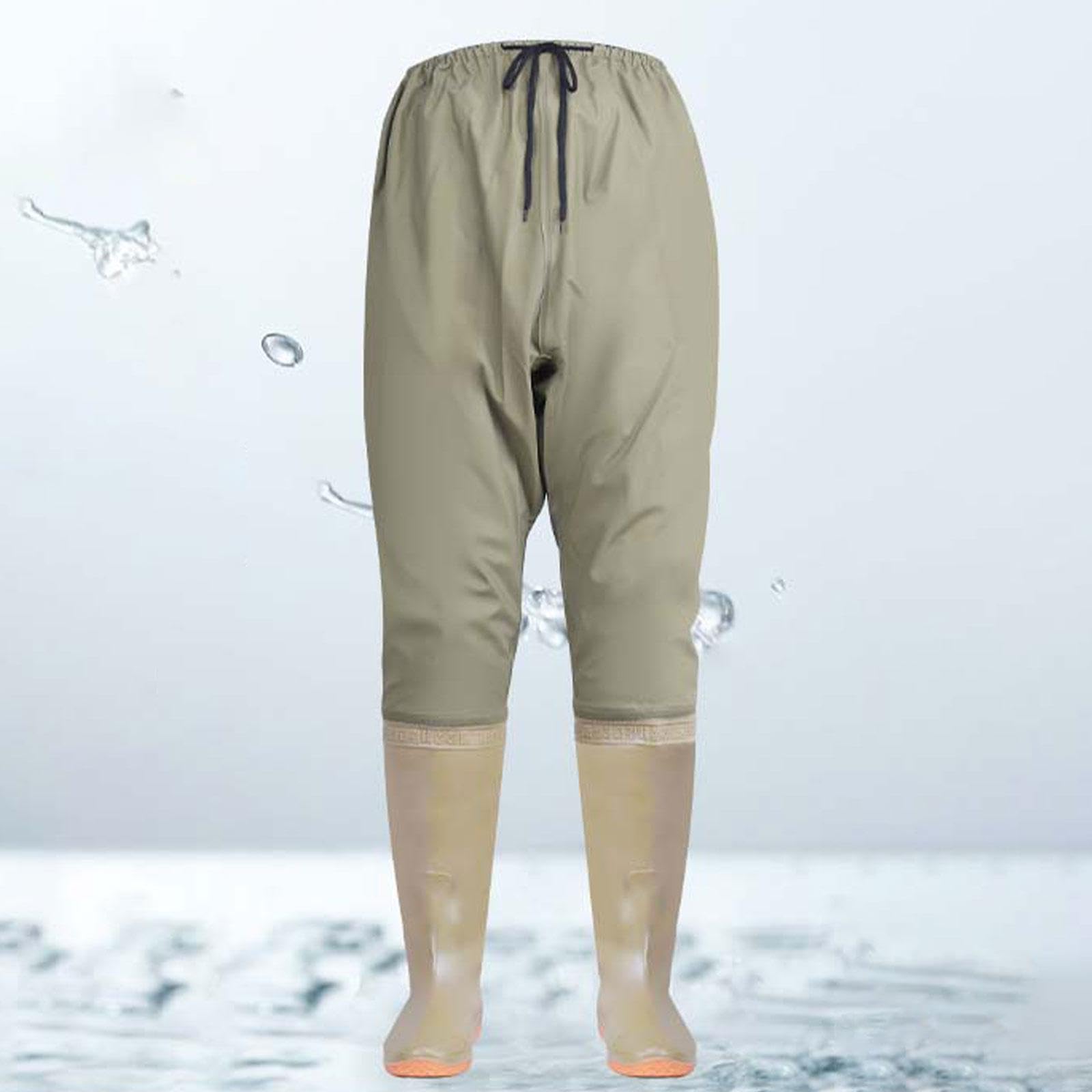Homyl Pantalones de, Accesorios para Equipos, Vadeadores Ligeros para Pesca con Botas, Pantalones de para Jardinería, Actividades Al Aire Libre