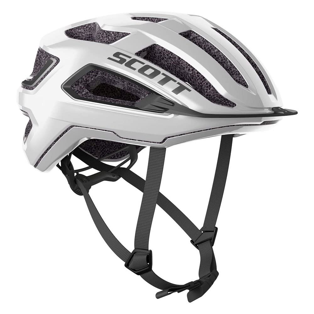 Scott Arx Rennrad Fahrrad Helm weiß 2026: Größe: L (59-61cm)