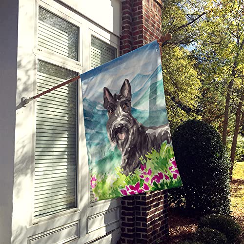 Drapeau Scottish Terrier grand format multicolore décoration extérieur jardin - 2