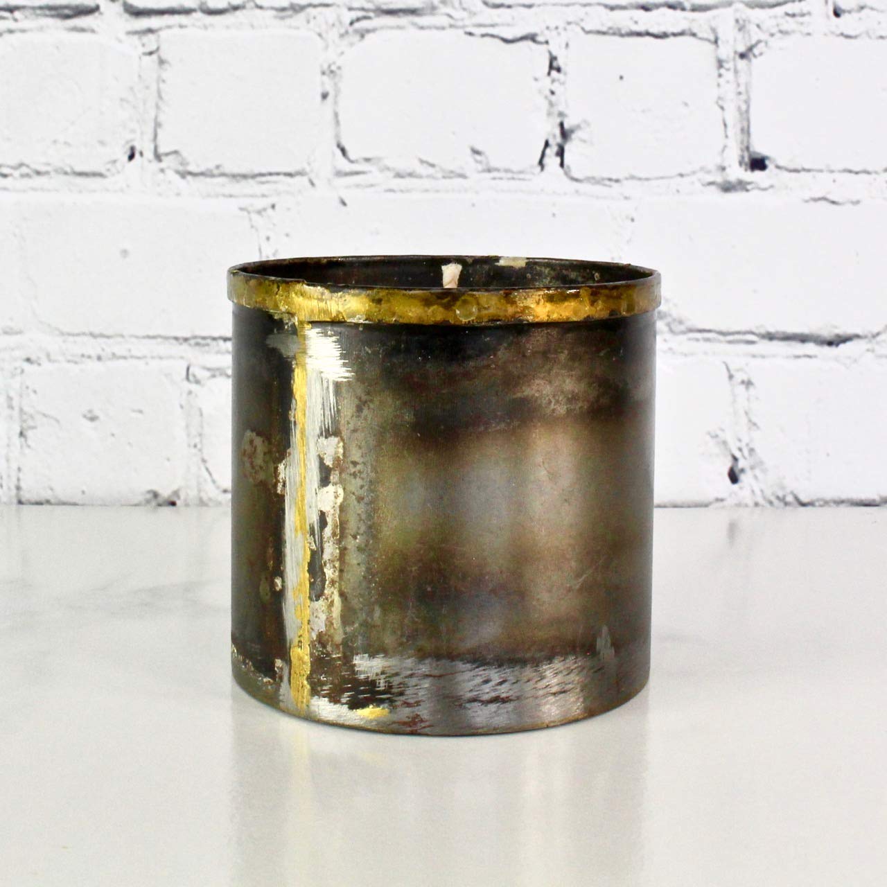 Spark Decor Scented Candle - Wood [Tobacco Leaf + Oud] Hand-Poured with All Natural Wax.