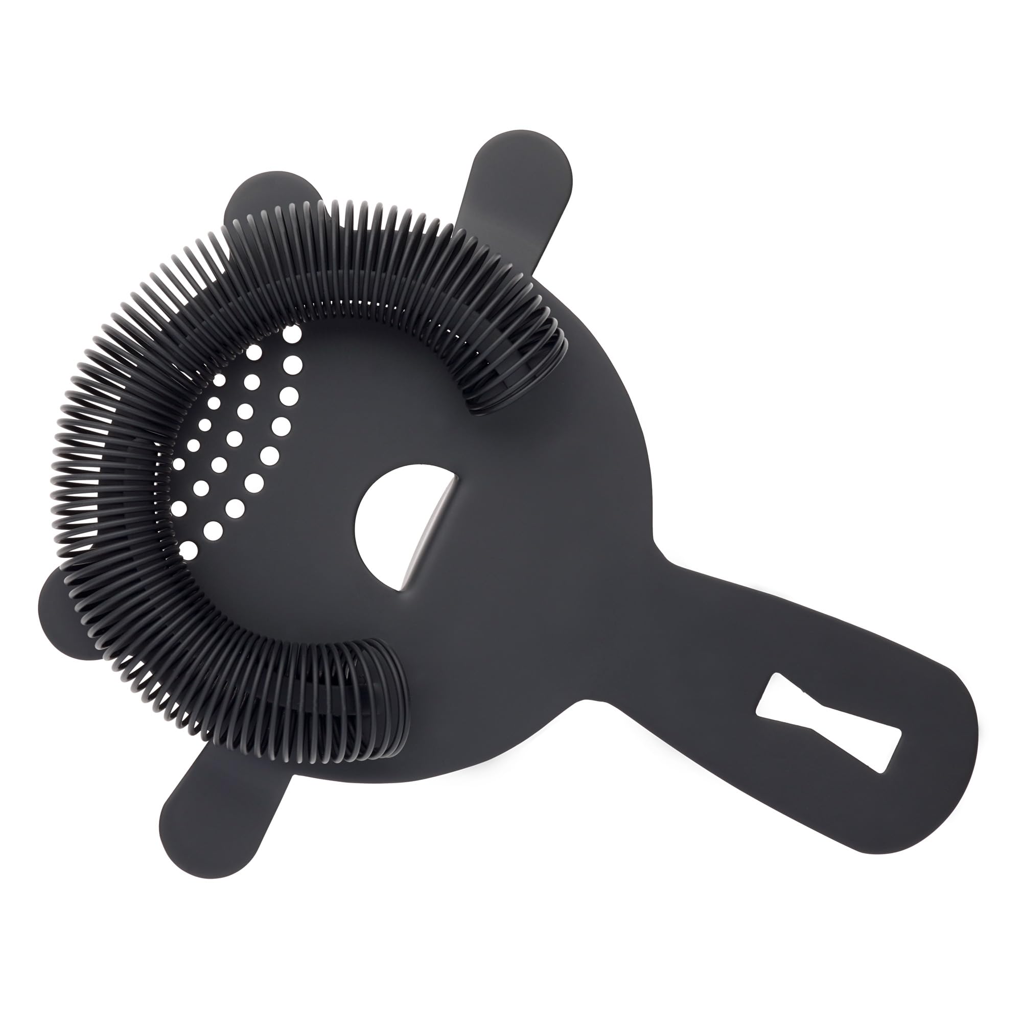 Barfly Heavy Duty Spring Bar Strainer w/4 Prongs / Matte Black / Bar Strainer Bar Strainers