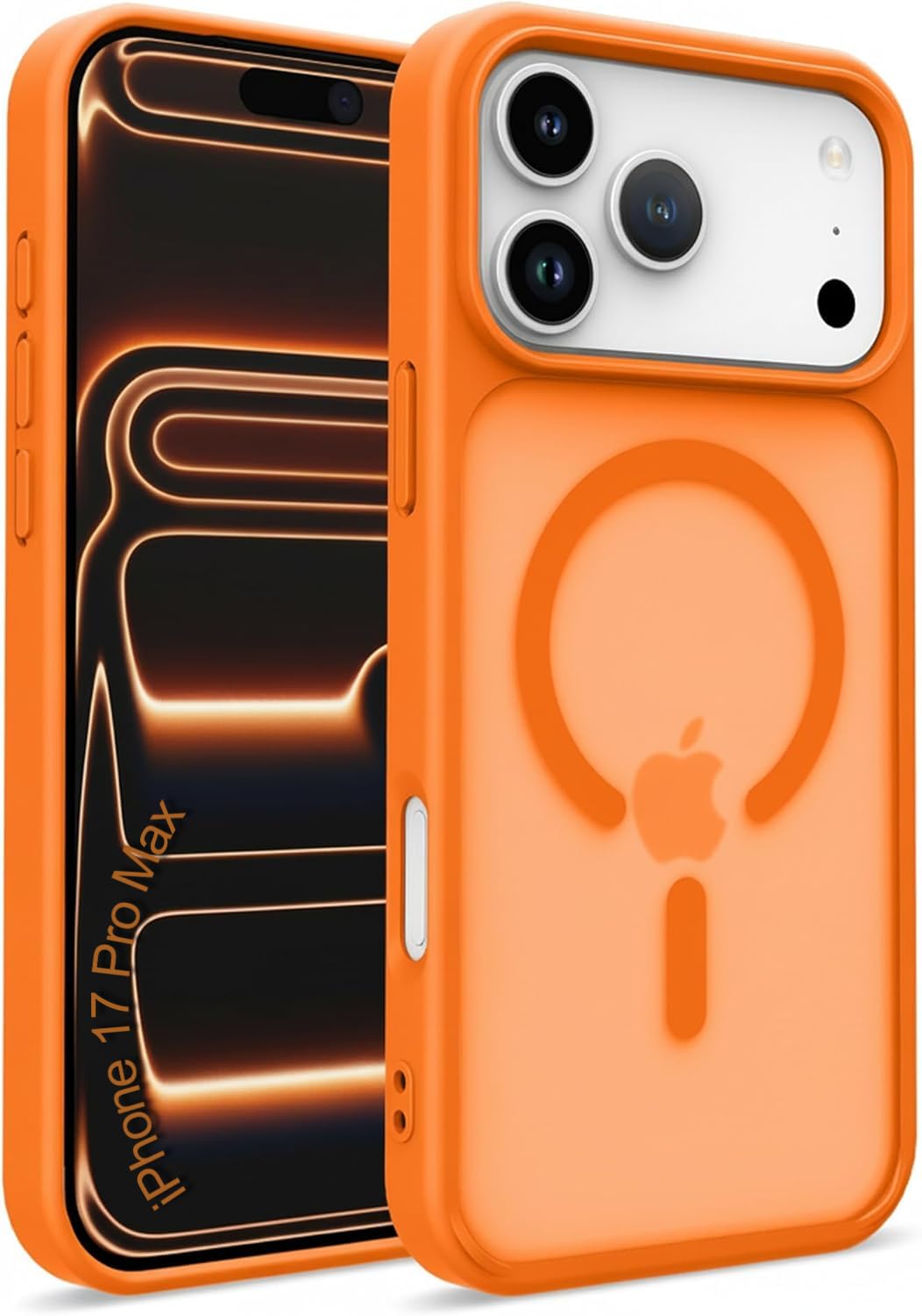 EGOTUDE for iPhone 18 Pro & iPhone 17 Pro Case, Frosted Translucent Matte Hard Back Cover Compatible with Mag-Safe (Burgundy) — Amazon image 9