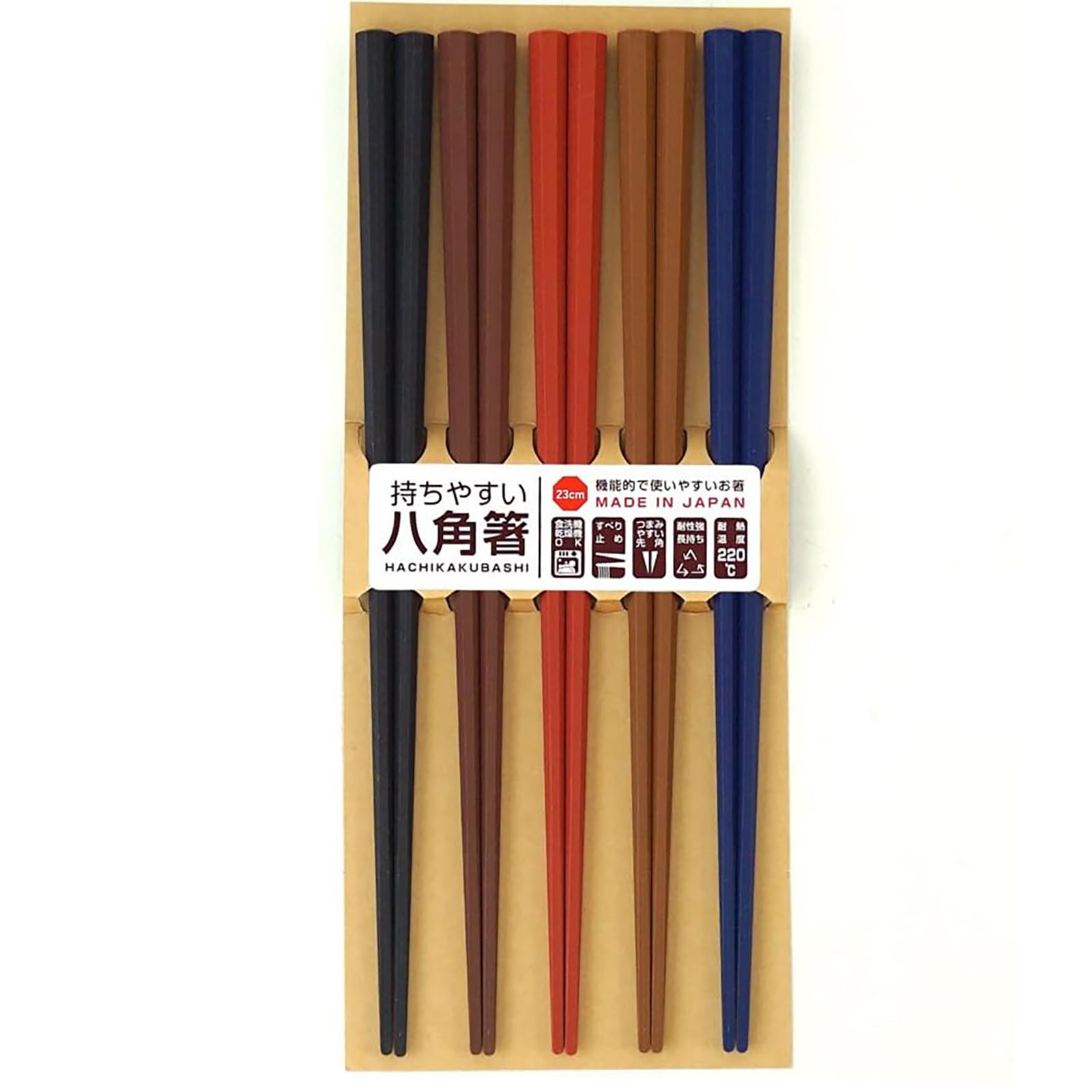 セット】福井クラフト 箸 【プラッシュ】 PBT樹脂箸 日本製 食洗機対応