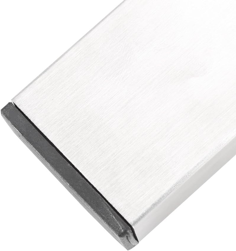 12 Inch Magnetic Knife Strip, Multifunctional Stainless Steel Wall Mounted Kitchen Knives Bar Space Saving Powerful No Drilling Magnetic Knife Rack for Home Kitchen Utensil Holder