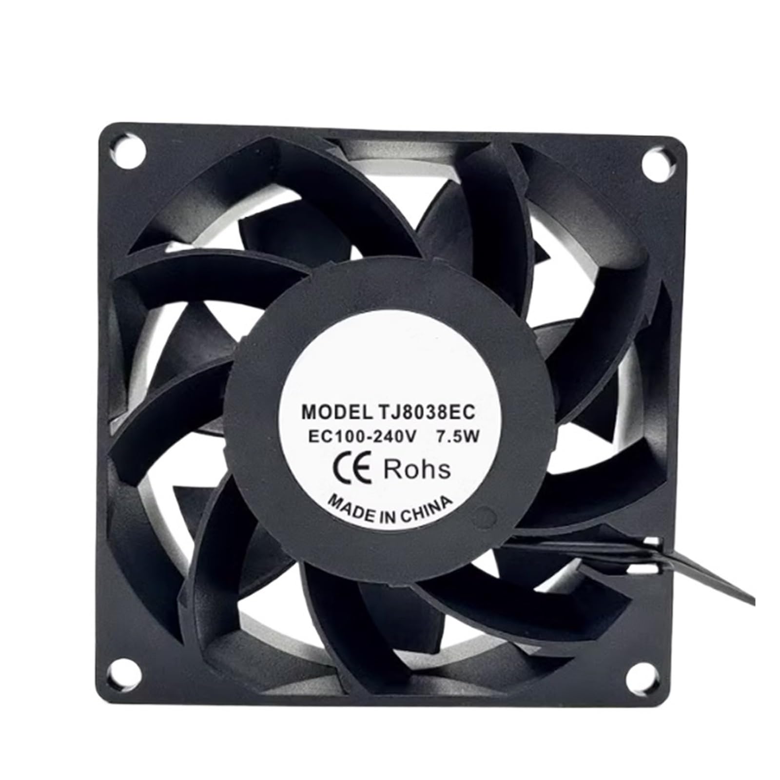 YMUGUEGH 80mm fan TJ8038EC 110V~220V 80x80x38mm AC axial fans