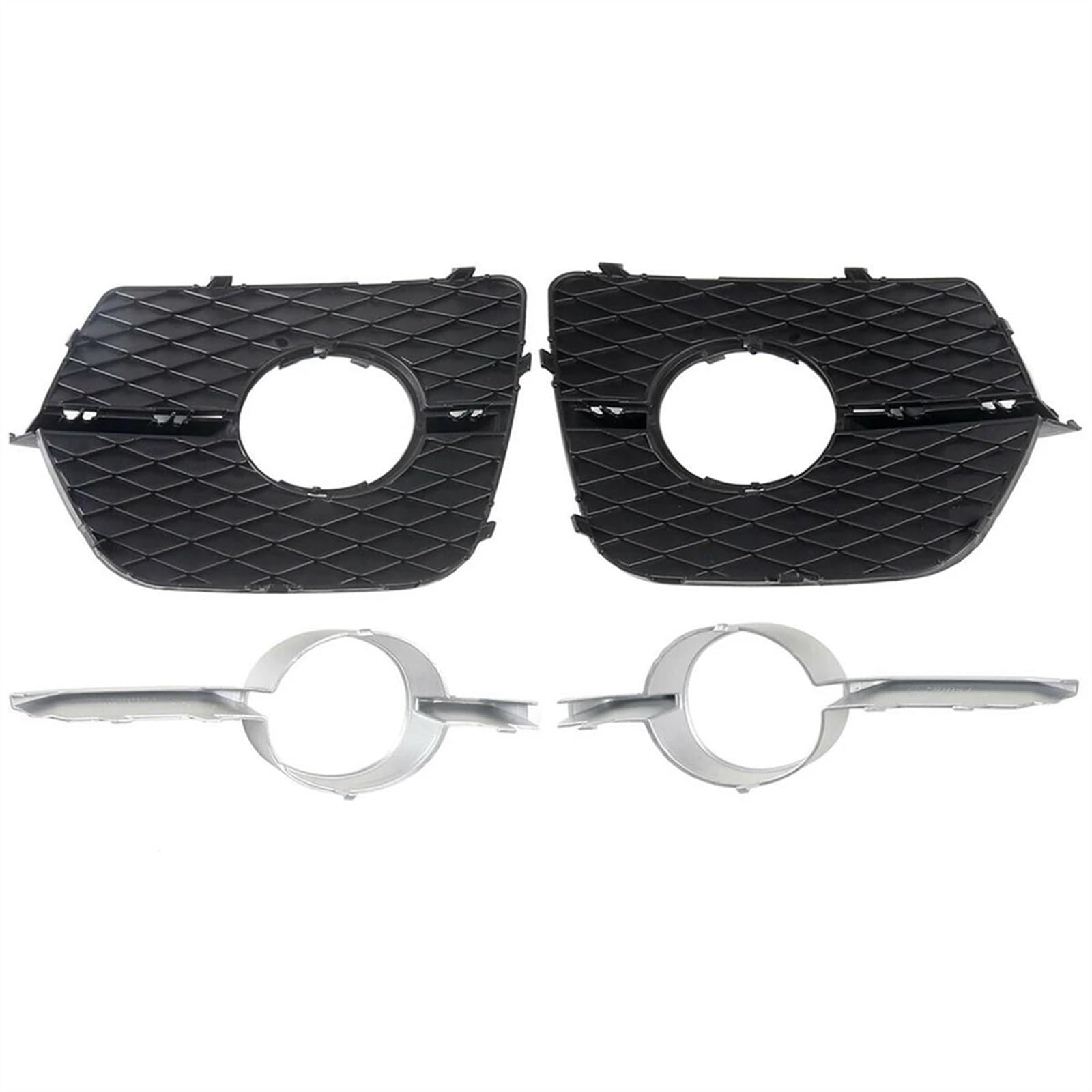 Luces Antiniebla Para B&MW X6 E71 E72 2008-2014 Luz Antiniebla Del Parachoques Delantero Cubierta Embellecedora Rejilla 51117188383 51117188384 51117188385 51117188386 Montaje de luces de antiniebla