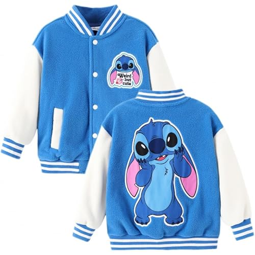 Disney Minnie Mickey Stitch Princess Frozen Marvel Jacket Lightweight Coat Button up Color Block Sweatshirt Sizes 2-14 Years