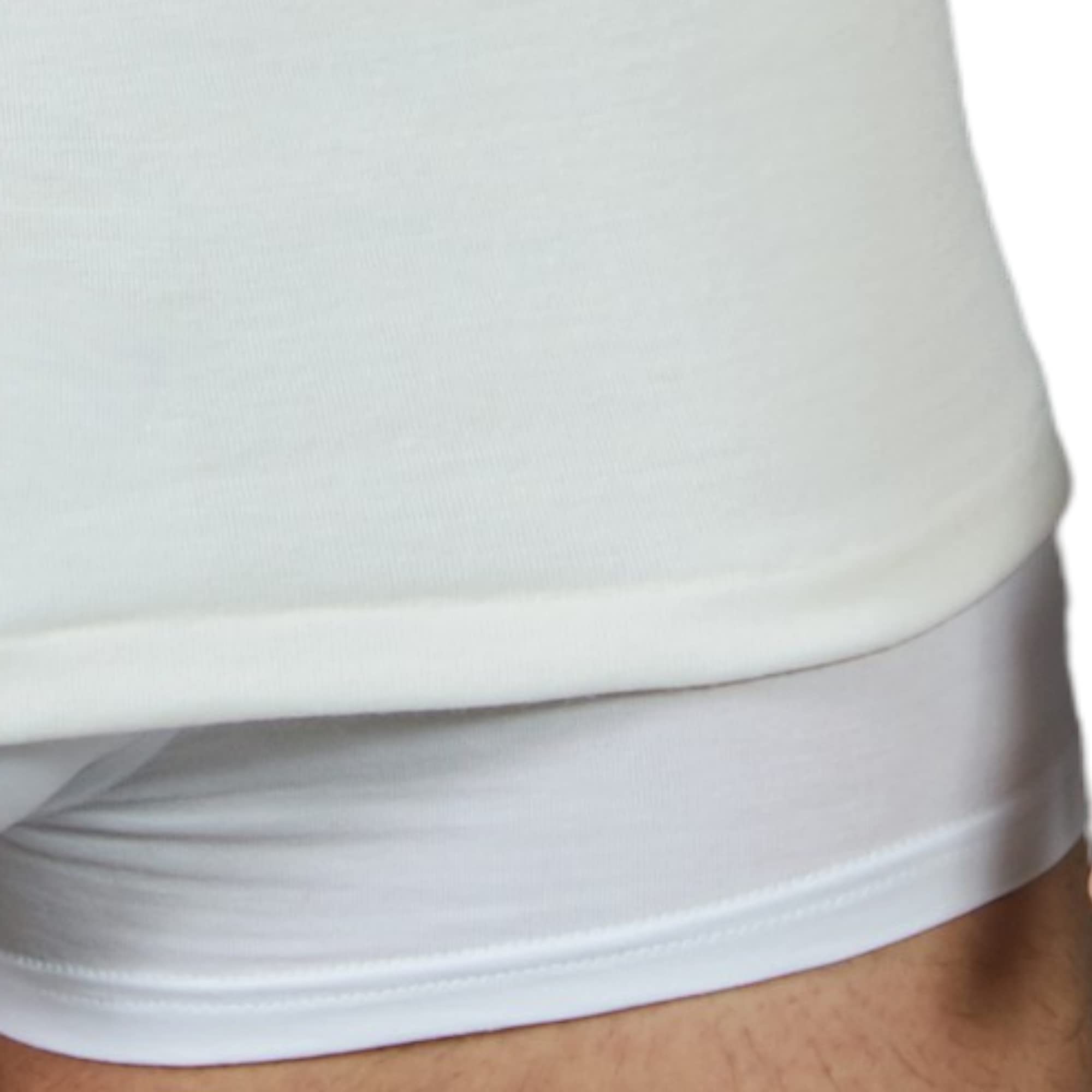 Pinuccio Venegoni Juego de 2 camisetas de lana de algodón para hombre, cuello en V, fabricadas en Italia, camiseta interior térmica, algodón en la piel, camiseta para hombre, manga corta, invierno,