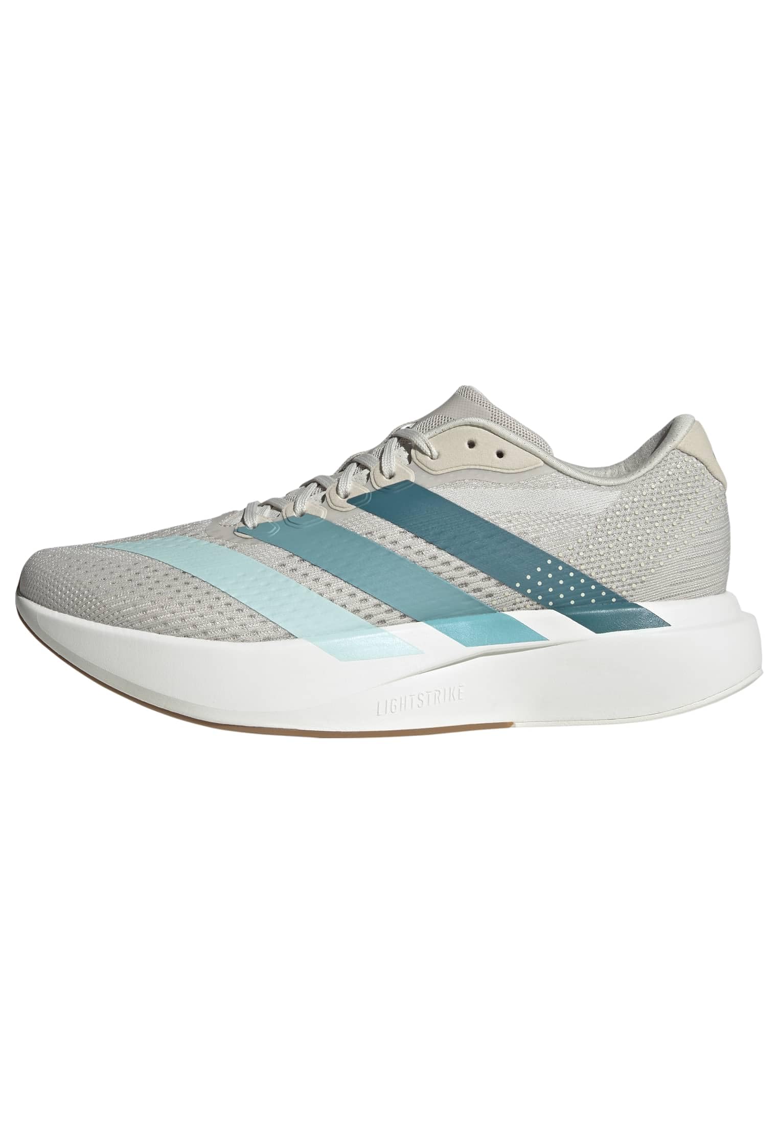 adidas Mens Adizero Pacer Shoe Running Sneakers Shoes - Beige