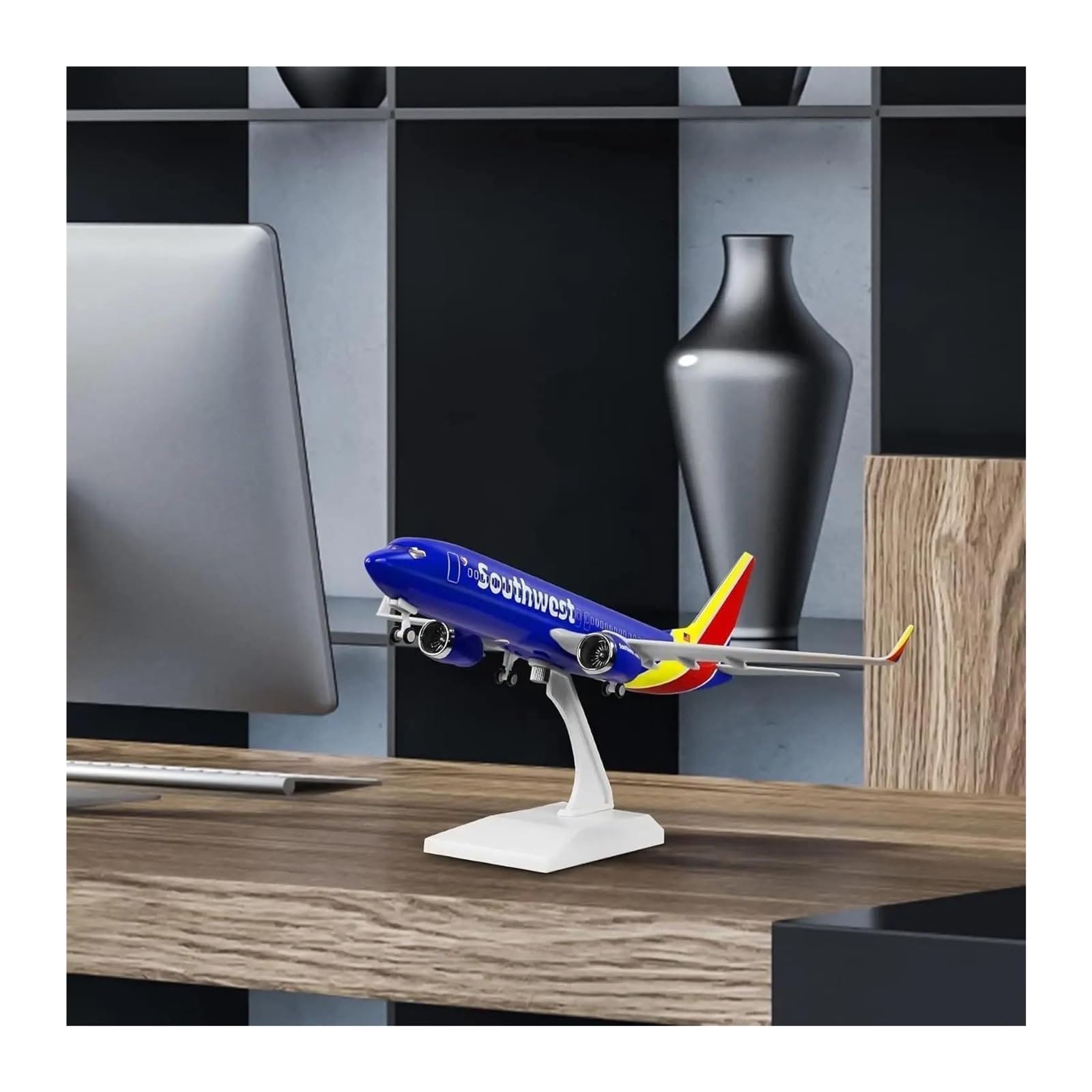 Giocattoli per aeroplani pressofusi Scala da 20 cm per Modello Southwest Modello di Aeroplano pressofuso in Lega Collezione di Modelli di Aerei Appassionati di Aviazione per la Raccolta e