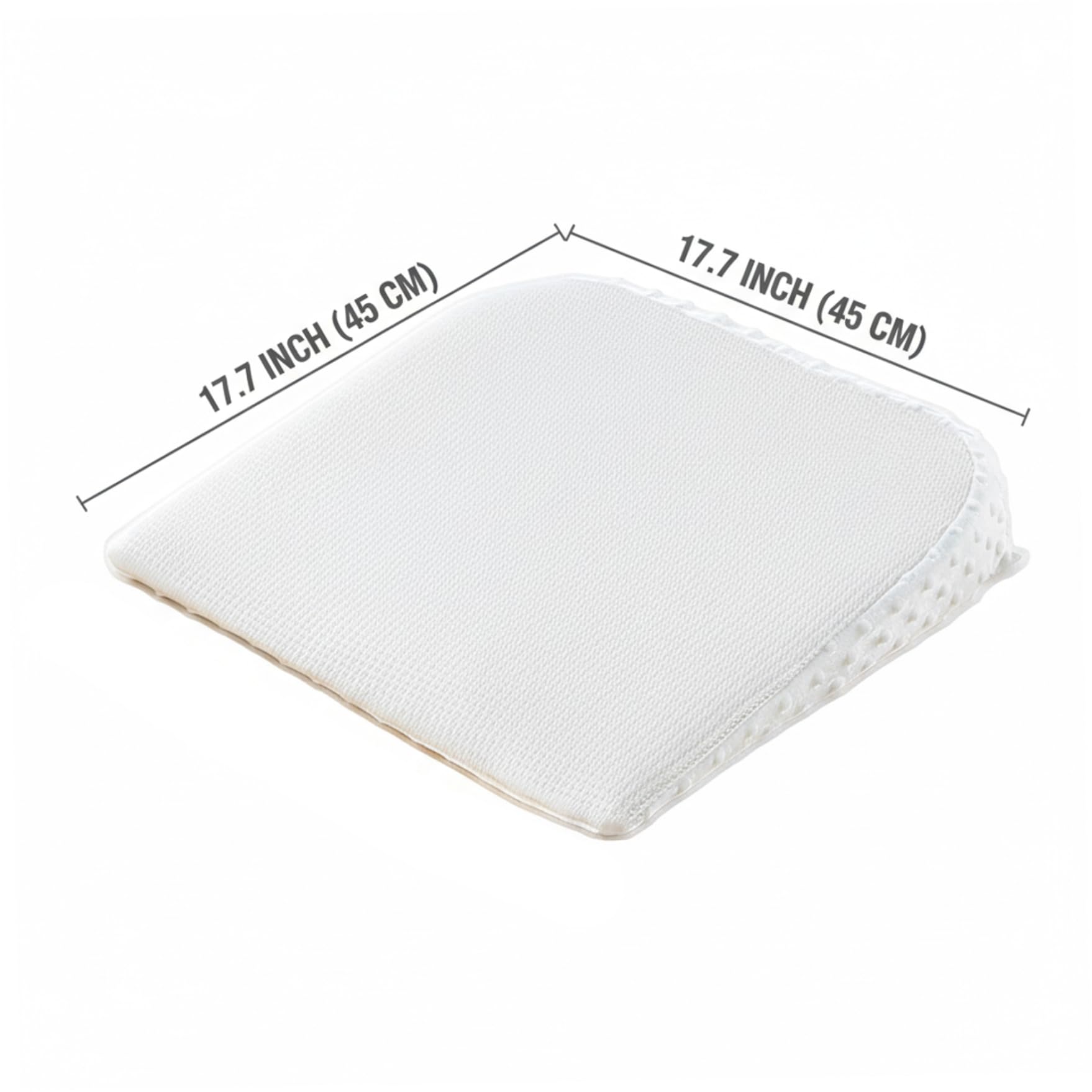 Oreiller compensé pour bébé, Oreiller Anti-Reflux Anti-crachats à 15 degrés, Double Face rafraîchissant en Tencel et Peluche, Multi-Usage pour l'alimentation sur Le Ventre, Style 1