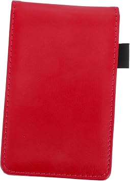 Mini Pocket Notebook, Memo Book with 50 Sheet Pads, Pu Cover, Small Lightweight Pocket Notepad for Everyday Use, Meetings and Quick Notes