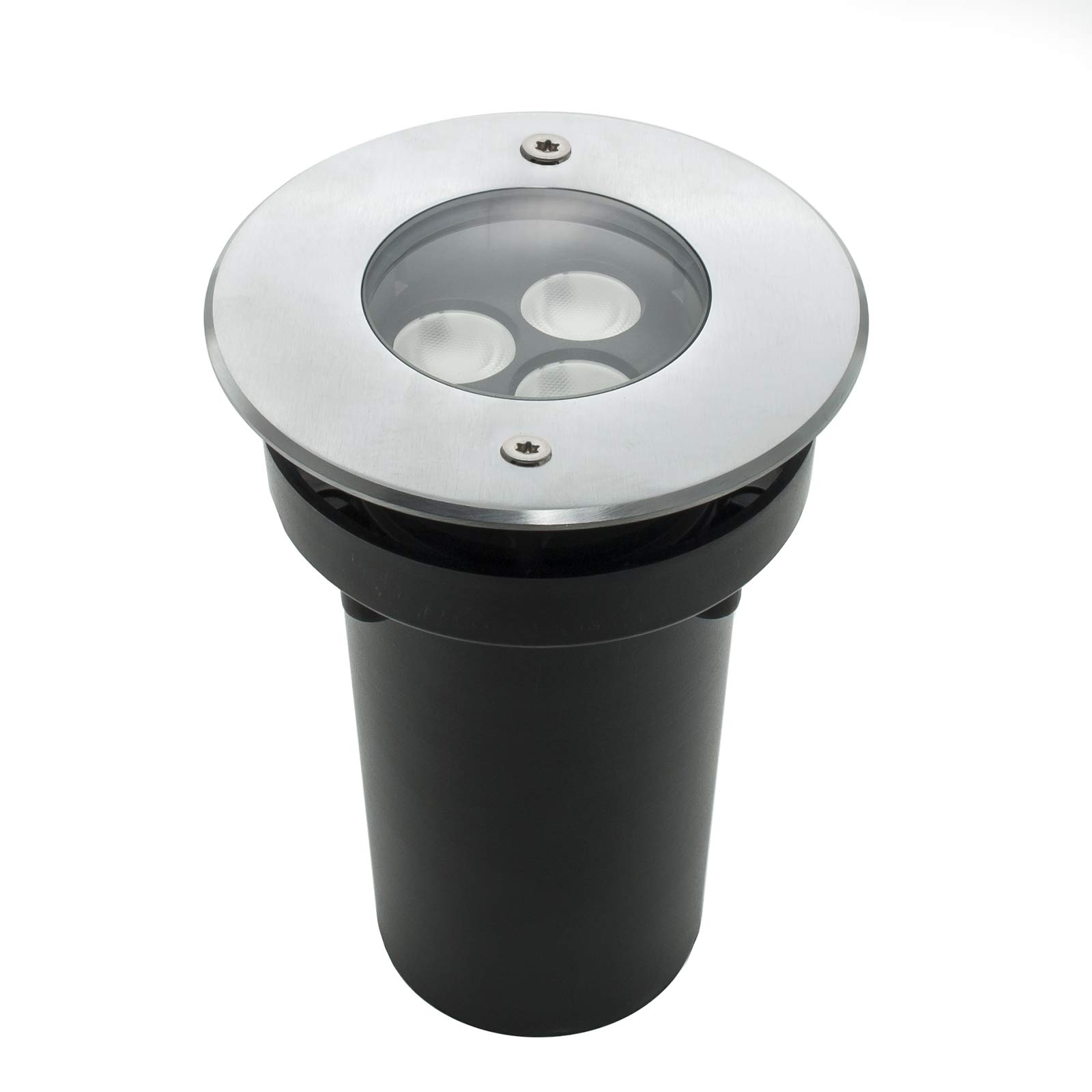 Faro pisable LED RGB 8 W sincronizable IP67 24 V dmx efectos juegos luz