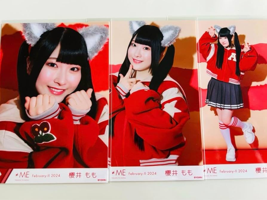 直筆】ノイミー 櫻井もも ヒロインとオオカミ 生写真 コンプ