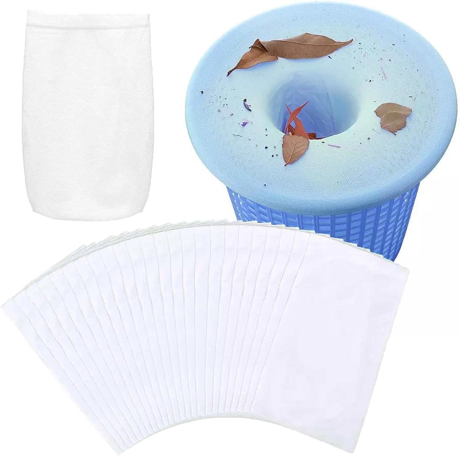 Zlongron Pool Skimmer Socks, 30 Pieces Pool Skimmer Sock