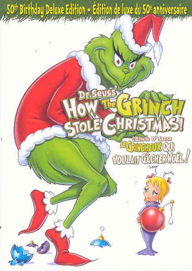 Dr. Seuss's How the Grinch Stole Christmas (50th Birthday Bilingual Deluxe Edition) [DVD]