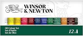 Tinta Óleo Winsor & Newton Discover 12 Cores com 10 ml Cada Tubo