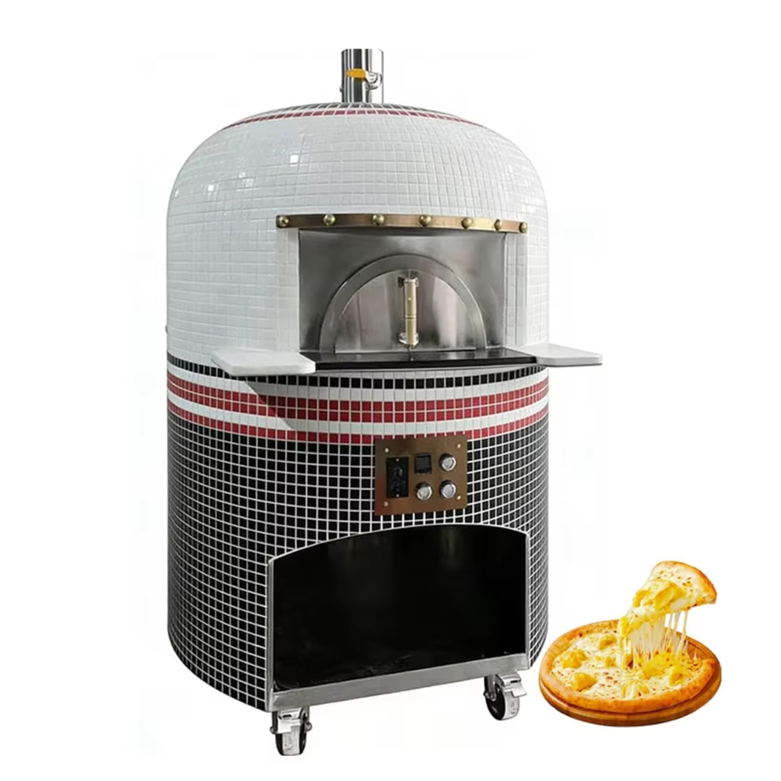 Forno per pizza a cupola verticale