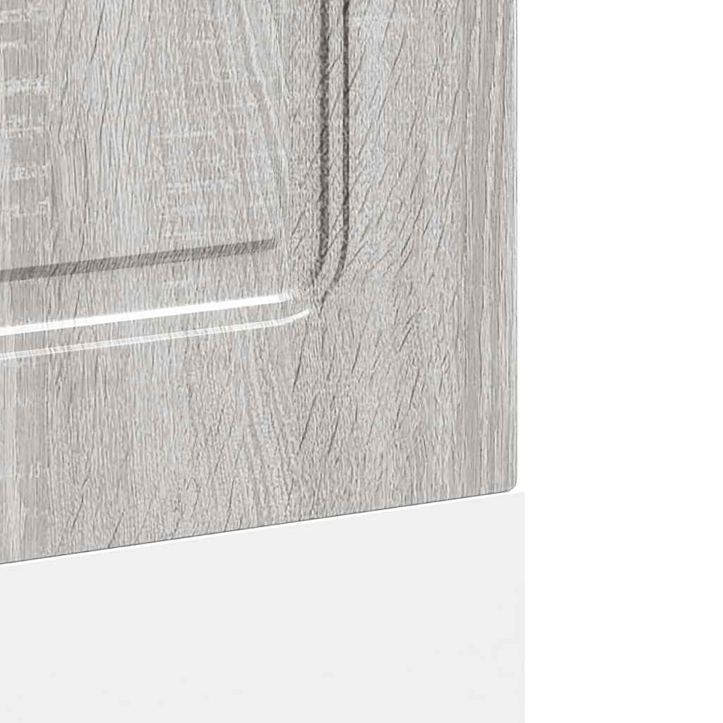 Générique Geschirrspüler 60 cm, Sonoma, Grau, 60 x 1,5 x 57 cm, aus Holz, glatte Oberfläche, feuchtigkeitsbeständig, leicht zu reinigen mit einem feuchten Tuch, zeitloses Design