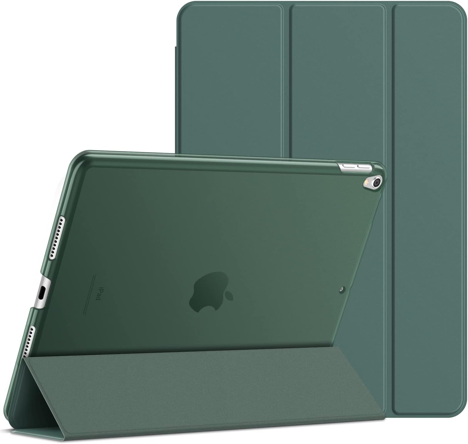 JETech Case for iPad Pro 10.5-Inch and iPad Air 3 (10.5-Inch 2019, 3rd Generation), Smart Cover Auto Wake/Sleep Cover (Misty Blue)