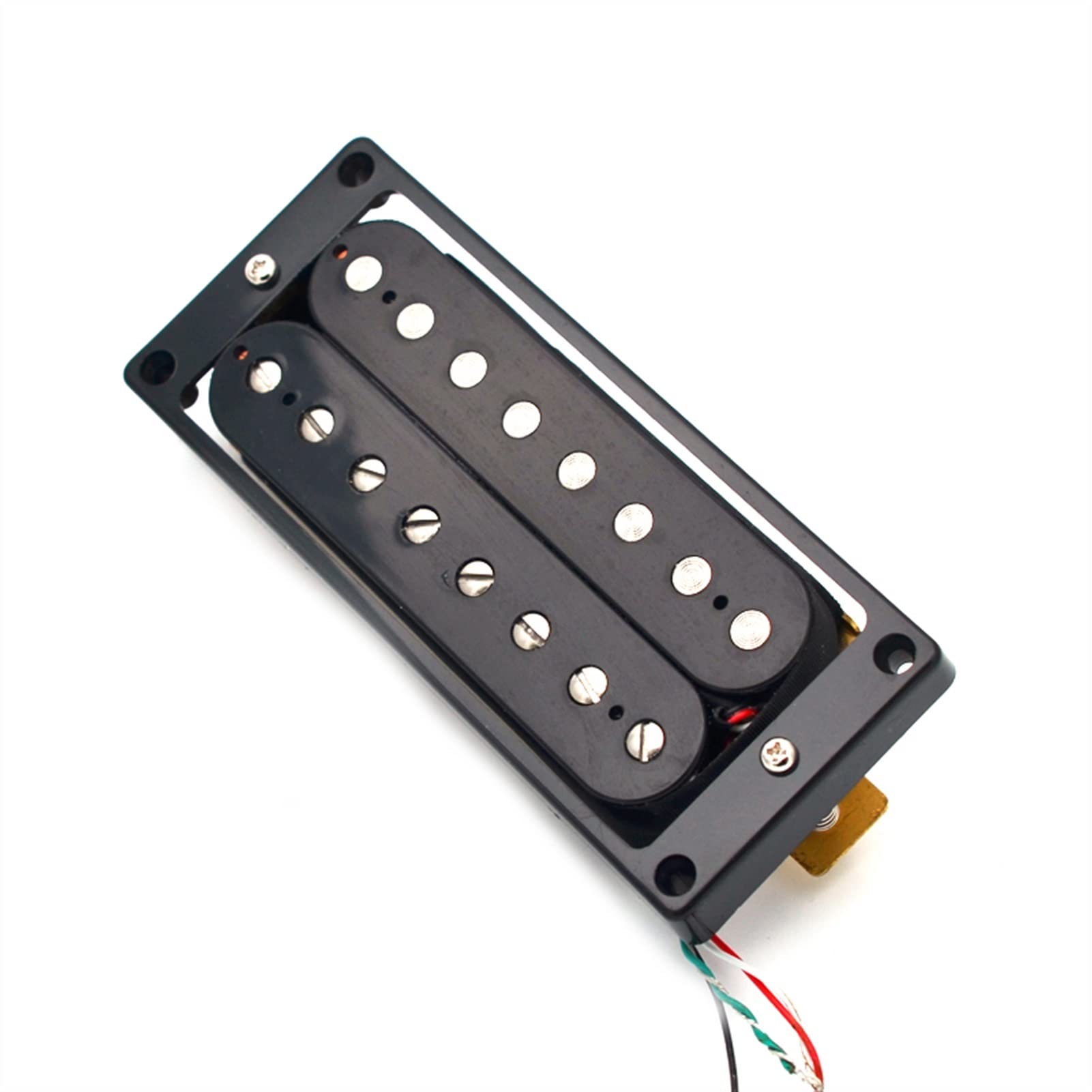 Doppia Bobina 8 Corda Per Chitarra Elettrica Pickup Pickup Nero Per Gibson Pickup chitarra elettrica (Color : Neck and Bridge)