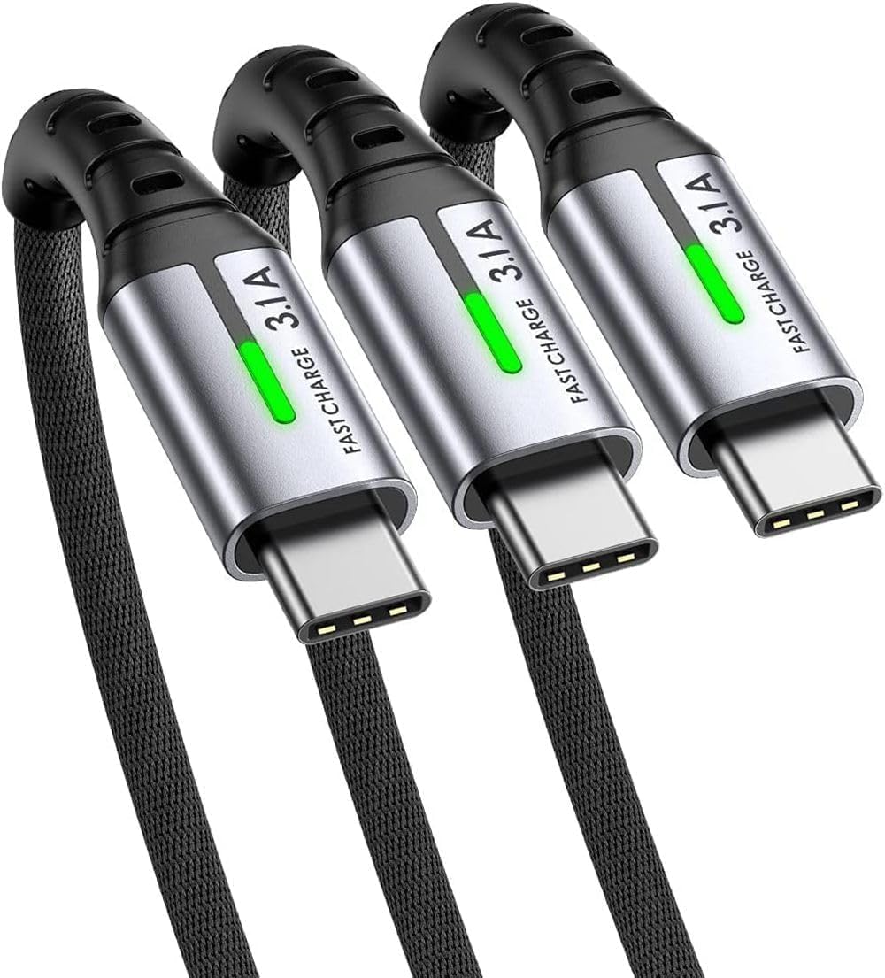 INIU USB C Kabel 2m, Typ C 3,1A Handy Ladekabel USB auf USB C ...