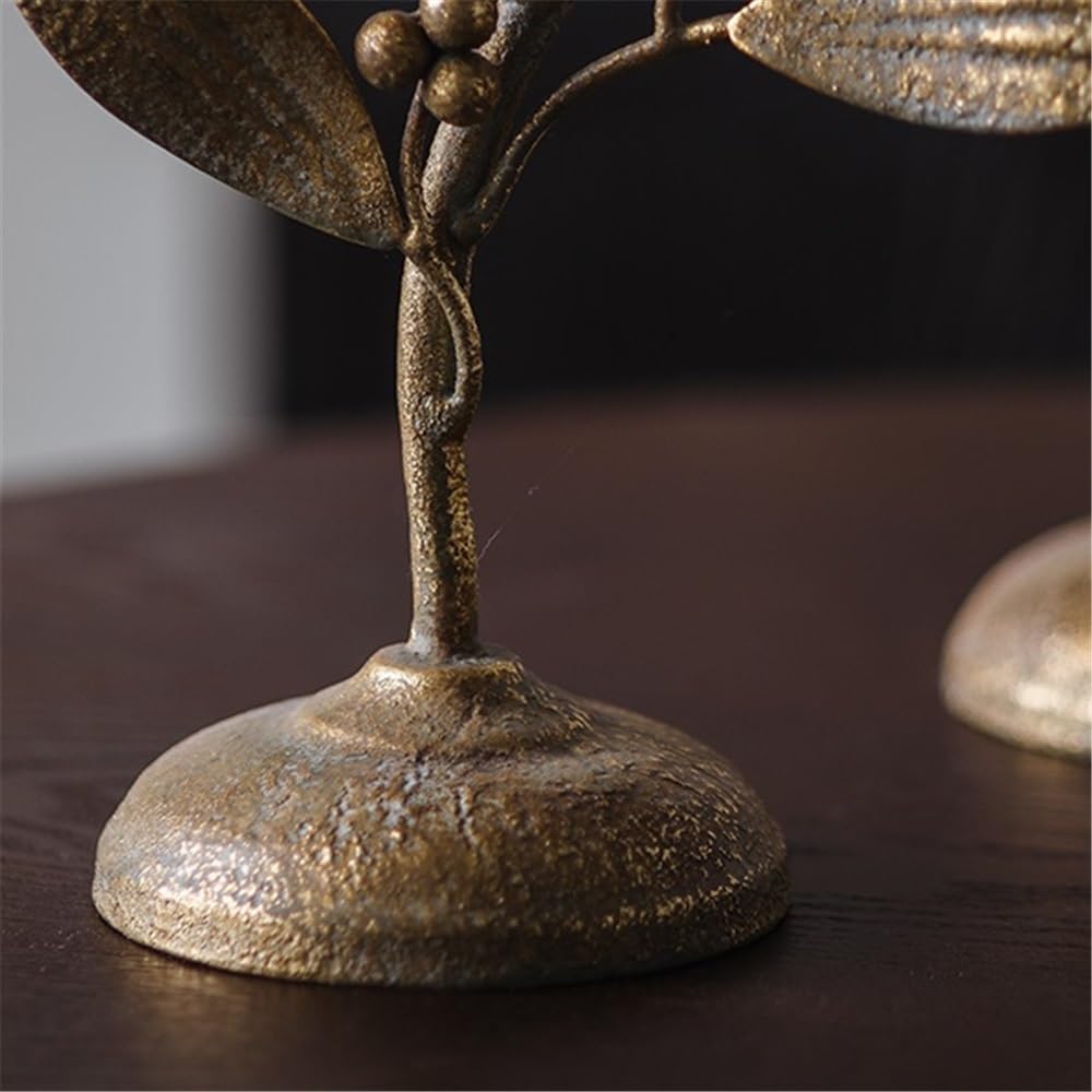 Soporte de Velas Candelero for decoración de Mesa cafetería Decorativo(Pequeño)