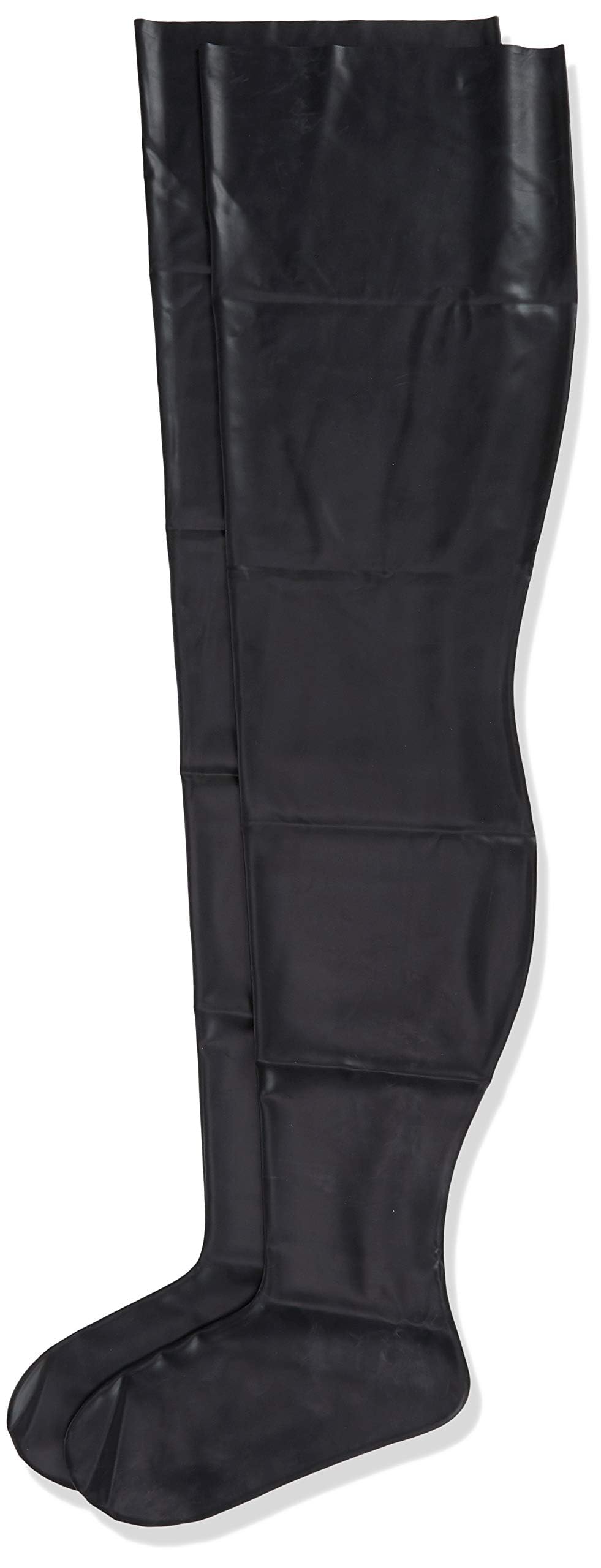 Late X Long Latex Stockings - Black - L/XL