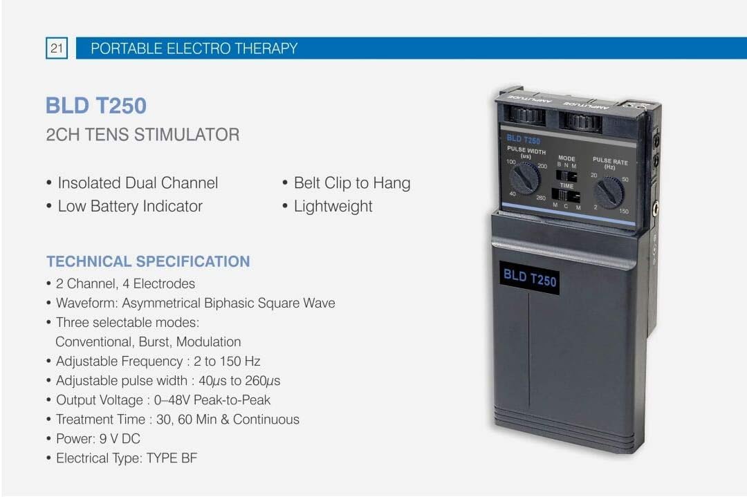 T250 Pain Relief Device Nerve Stimulator