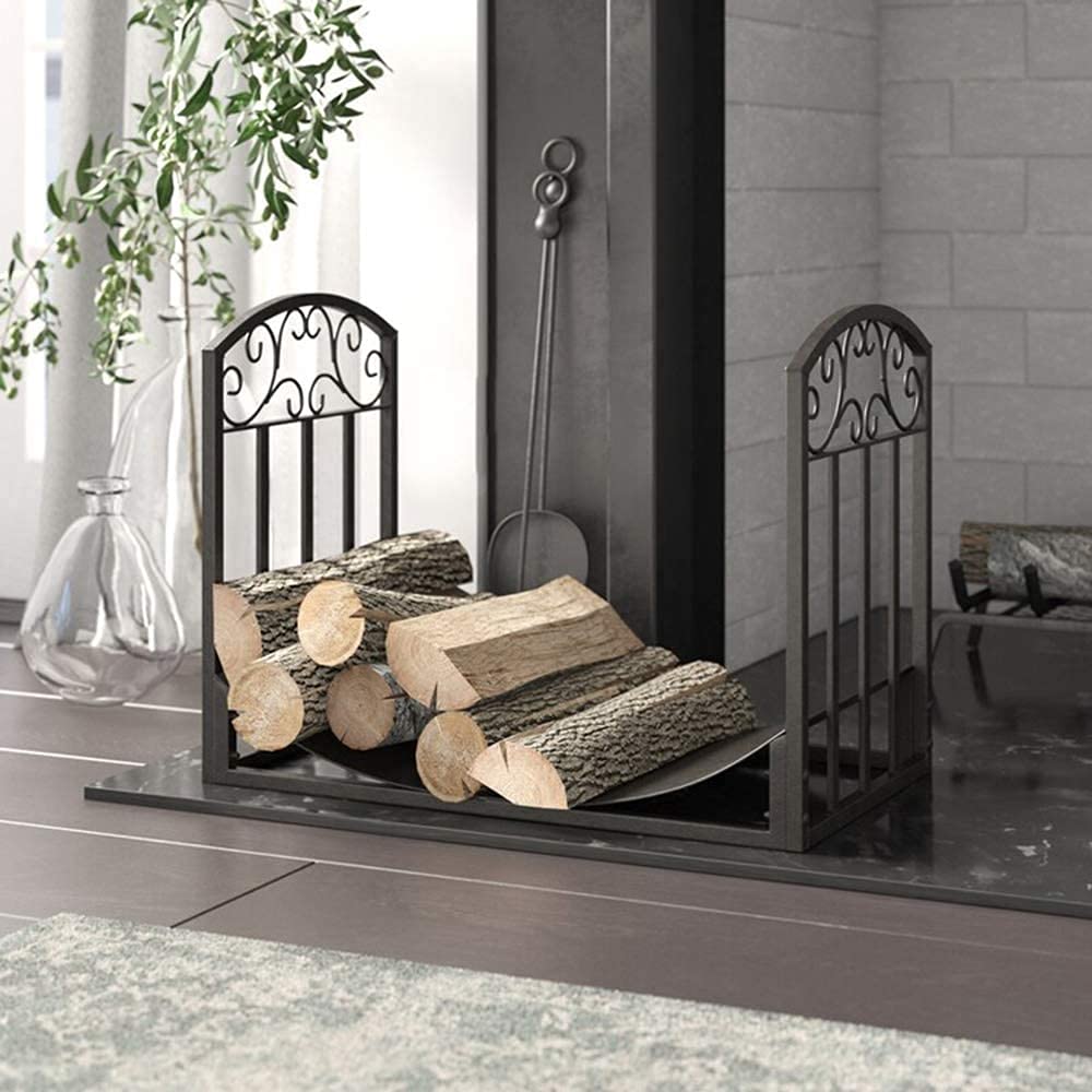 Portalegna, portalegna in Legno, portalegna in Ferro battuto, portalegna in Acciaio per Camino, portalegna Decorativo per Camino