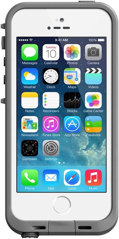 LifeProof iPhone 5s Case - Fre Series - White/Gray