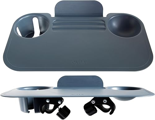 Miniatura 9 de Bandeja universal para aperitivos 5 en 1 comodidad versátil para padres en movimiento  Hecho a mano por padres para padres  Accesorio de bandeja de