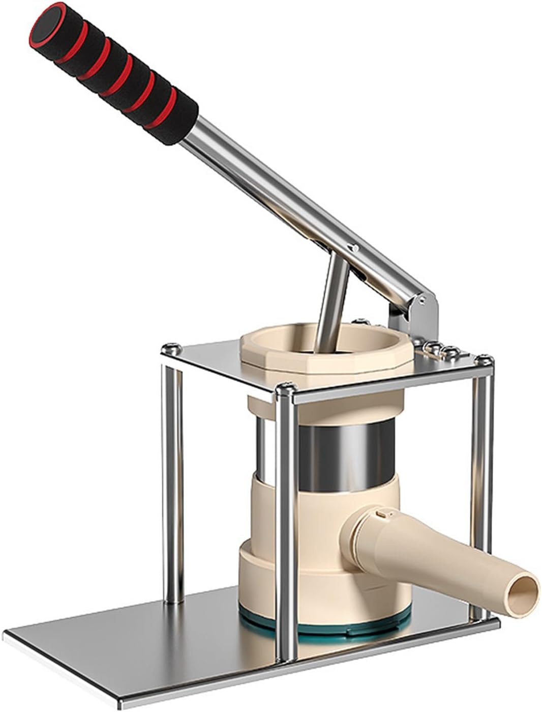 Generic 1 Set Manual Sausage Stuffer Machine: Homemade Sausage Making Tool Kit With Tube - Kitchen Meat Stuffer Fillers Machine With Meatball Maker