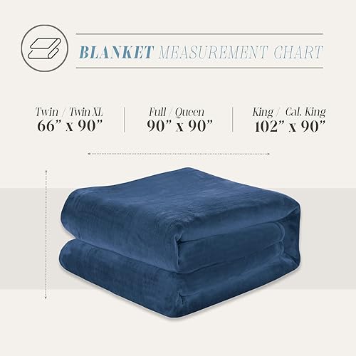 Vista 19 de Elegant Comfort Manta de lujo aterciopelada, ligera para todas las estaciones, ultra afelpada, suave, acogedora y mullida para sofá, cama, viajes