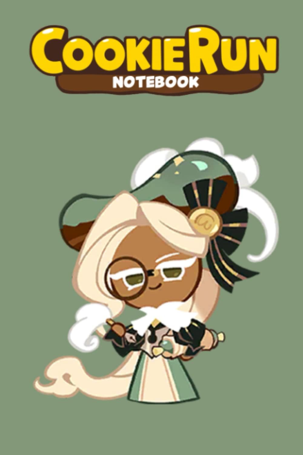 Eclair Cookie Run Kingdom Notebook : Eclair Cookie cover (6 x 9) inches 120 pages, Eclair CRK ... Paper for Sketching, Drawing , Writing .