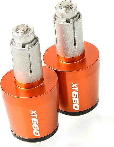 CNC 22MM Handlebar Grips Handle Bar Cap End Plugs for Yamaha XT660 XT660R XT660X 2004-2014 2008 2009 2010 2011 2012 2013 Handlebar End (Color