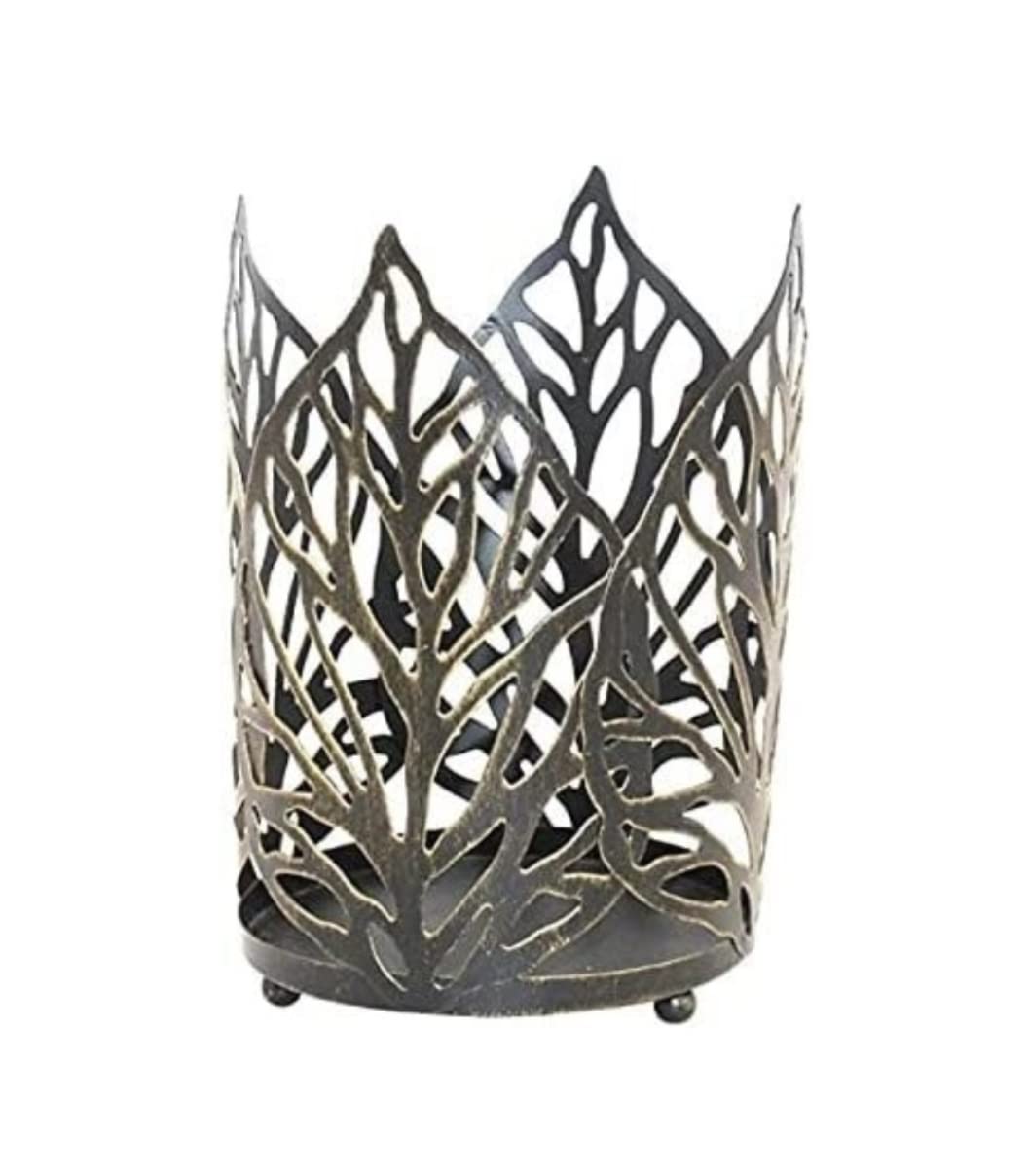Sturdy Candle Holder Stand Candle Stand Holders Modern Style Candlestick Table Decoration For Wedding Dinner Party Non Topple(Black)