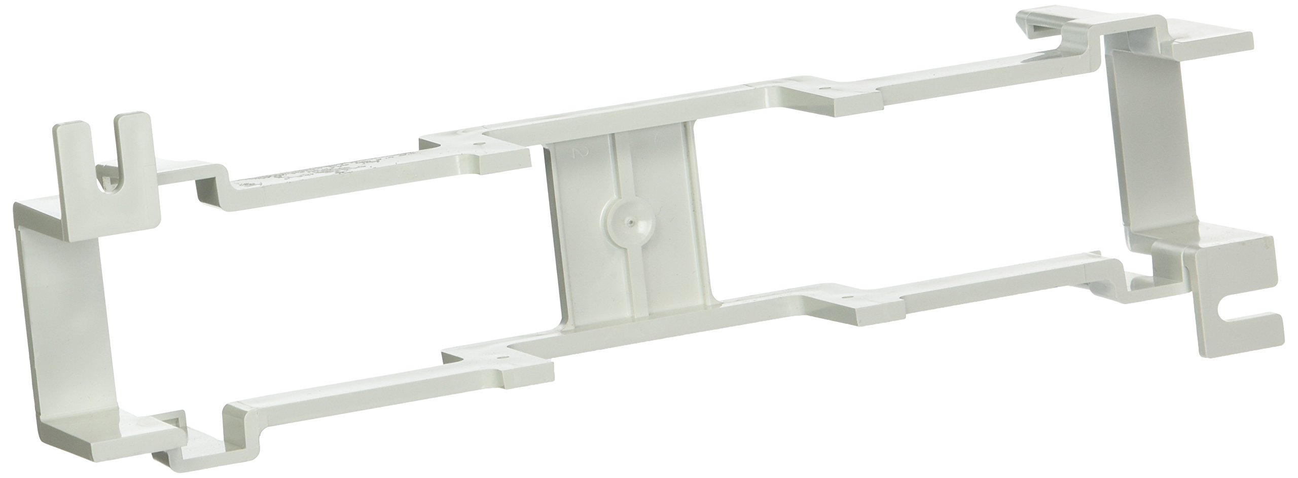 Arlington 610 Steel Adjustable Porcelain Wire Holder with Clamp 1-1/4-3 Inch