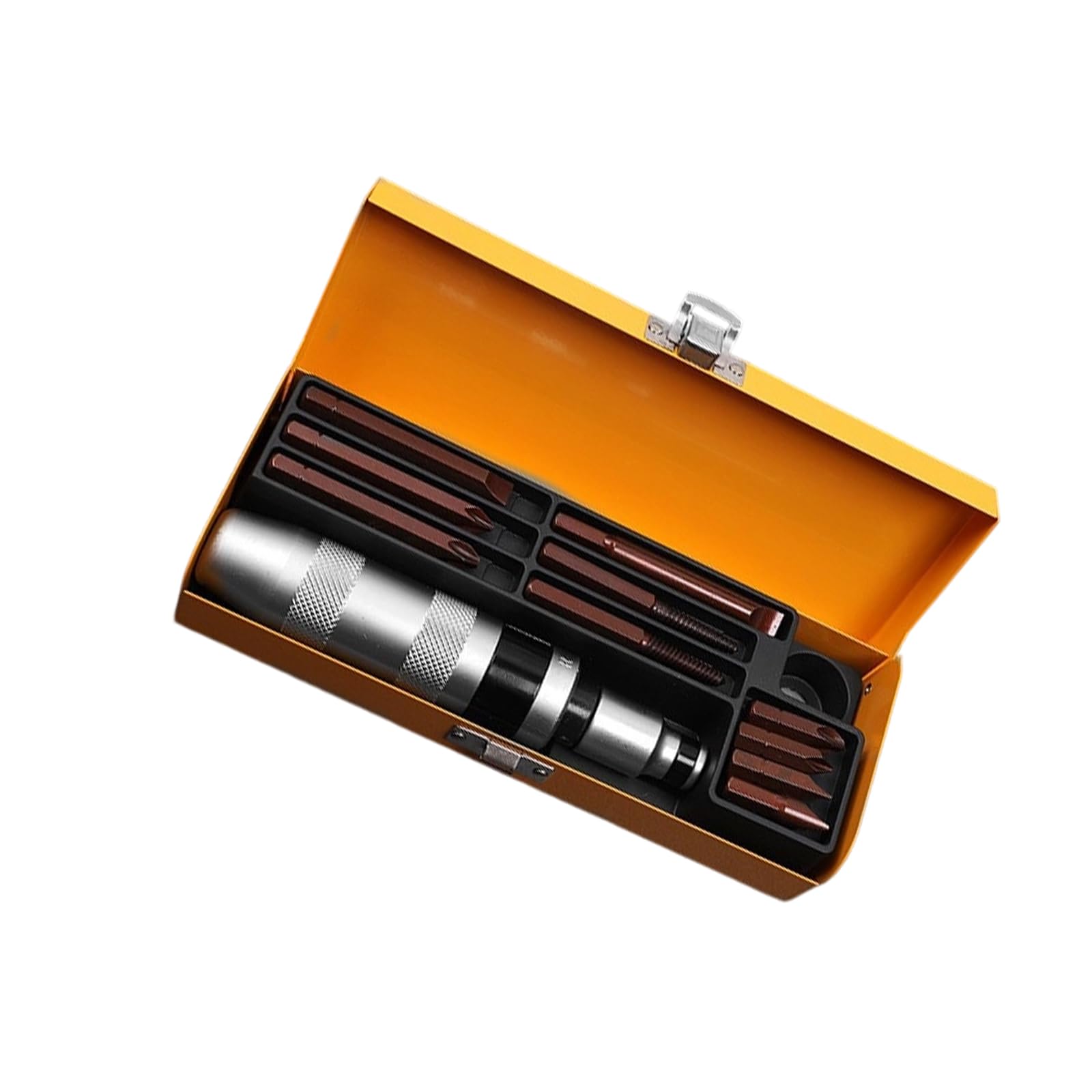 Impacts Screwdriver Set Detachable Head Reversible Direction for Auto Repair and Steel Construction Professional Steel Driver Kit