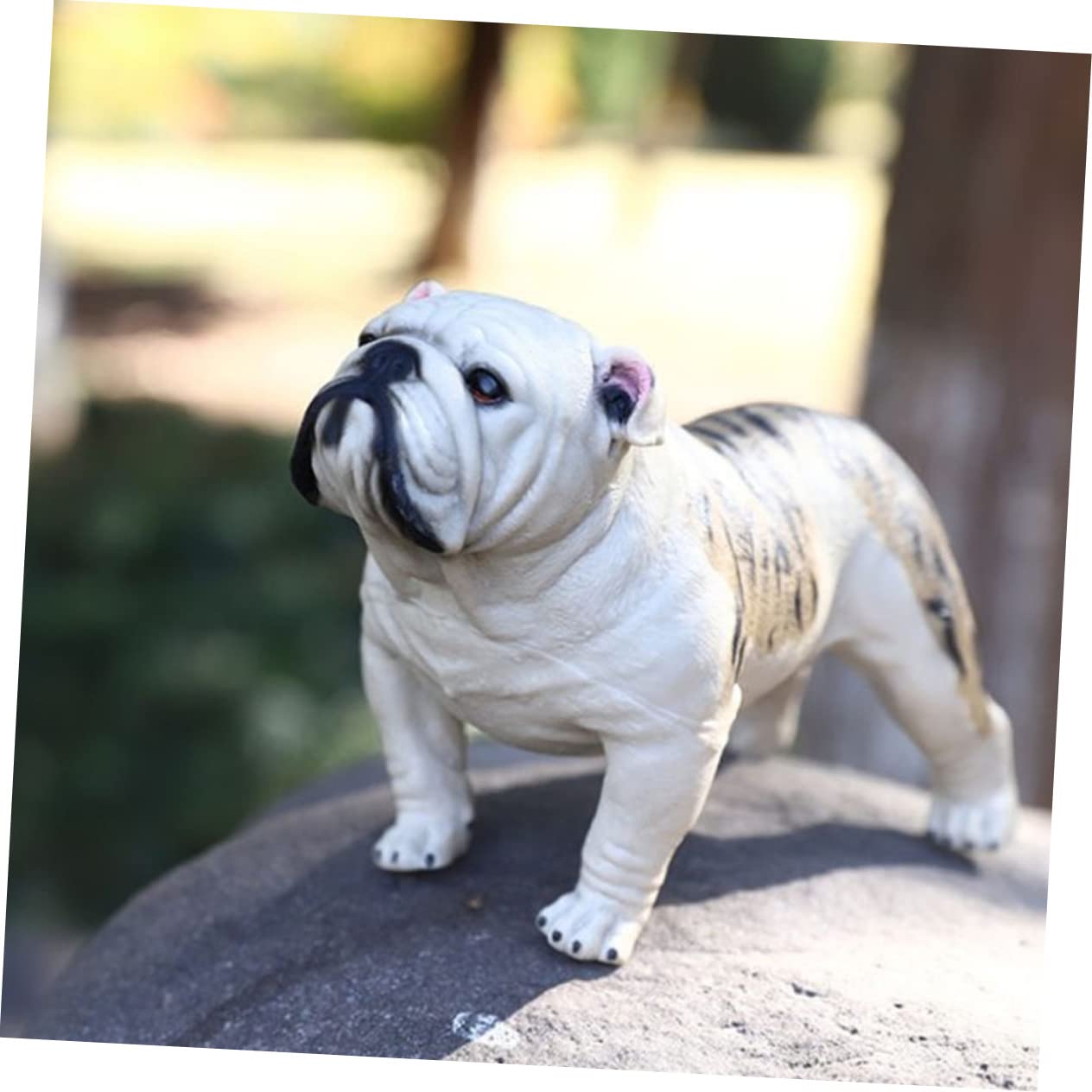 Alipis Figurine Shar Pei Miniature Jouet pour Décoration Intérieure Modèle de Chien Éducatif