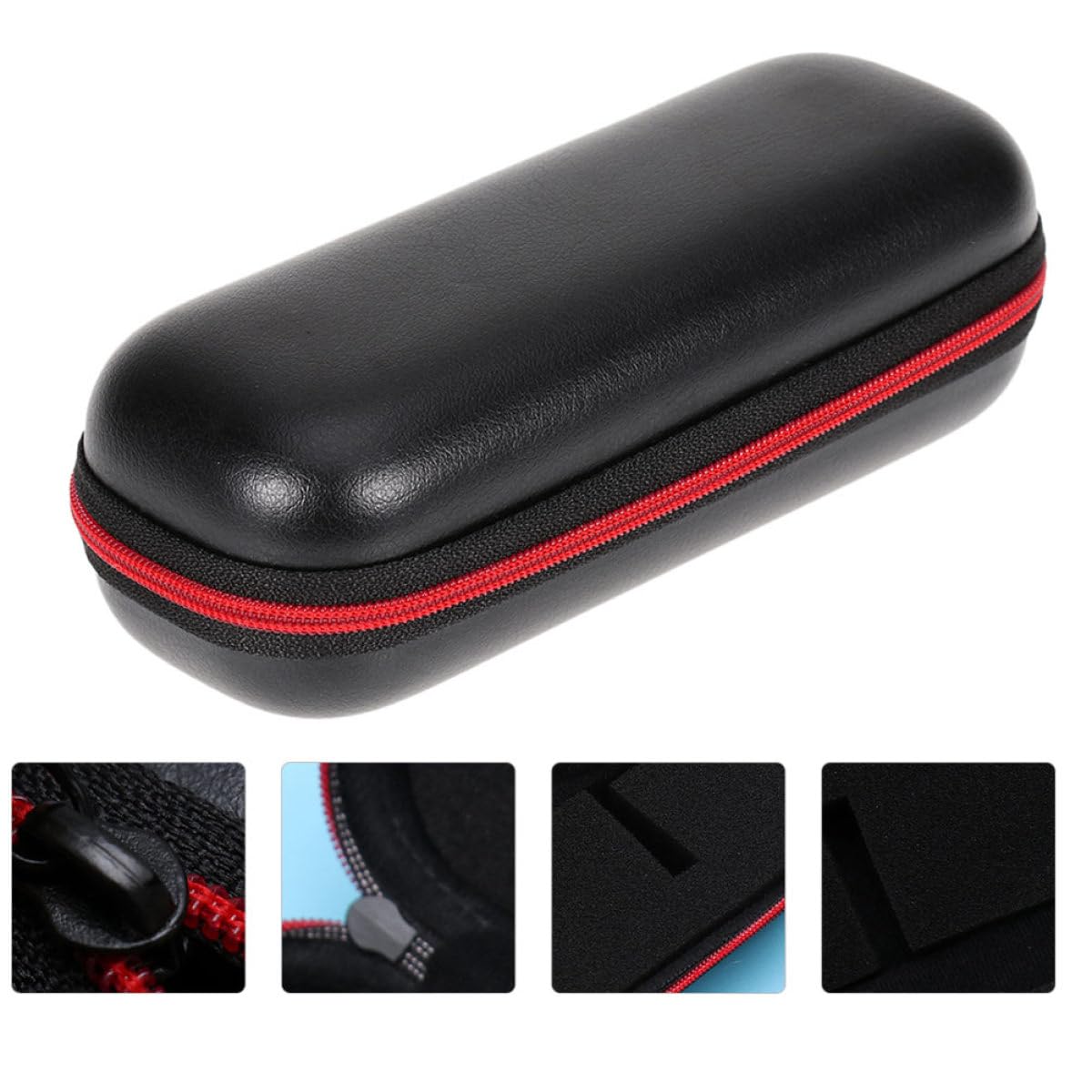 Supvox Uhrenbox 10 Stück Pack EVA Material mit Uhrenhalter Stoßfestes Uhrenetui für Uhrensammlungen und Reise zum Sicheren Transport im Koffer oder Handtasche