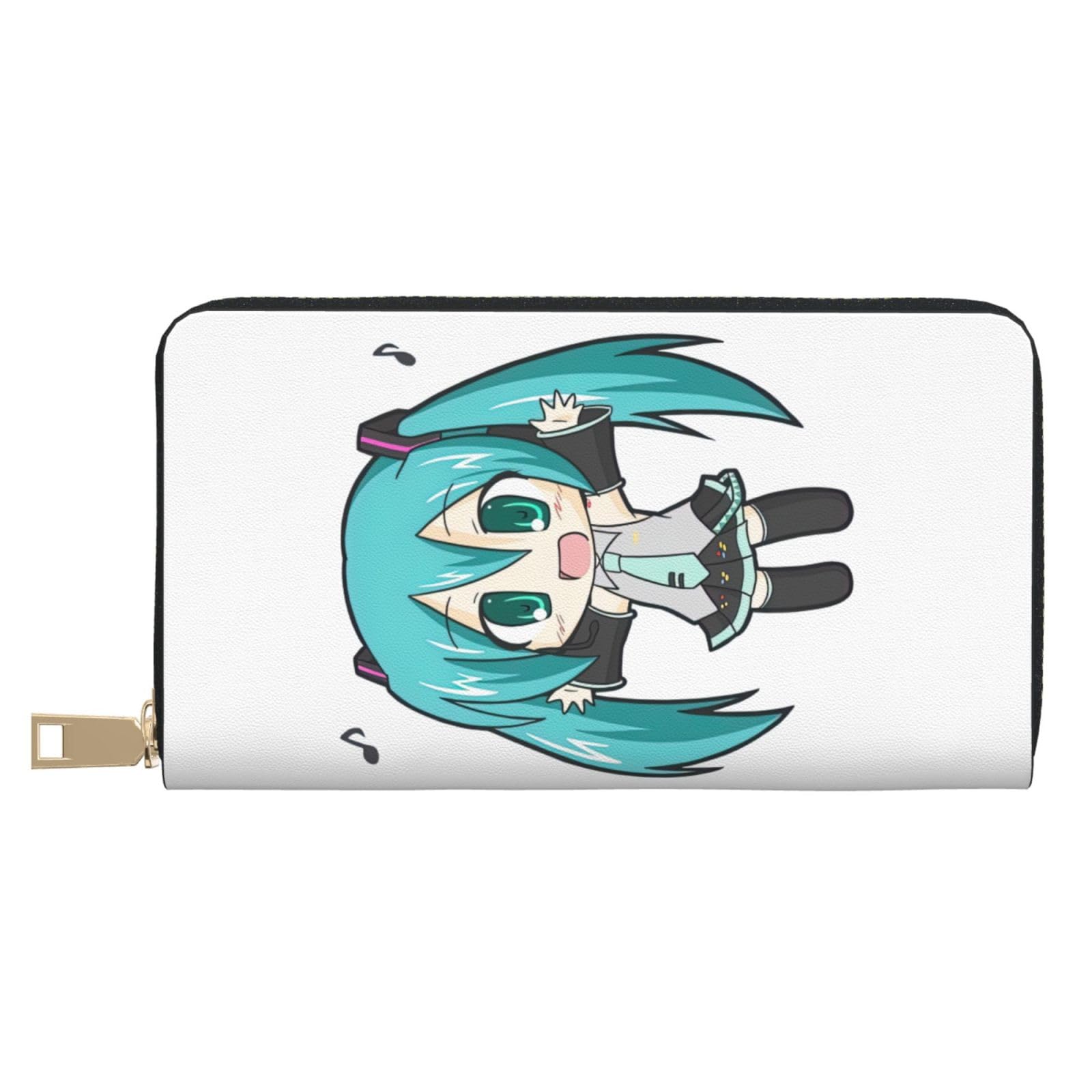Amazon.co.jp: 財布 初音ミク 長財布 レザー ながざいふ 小銭入れ
