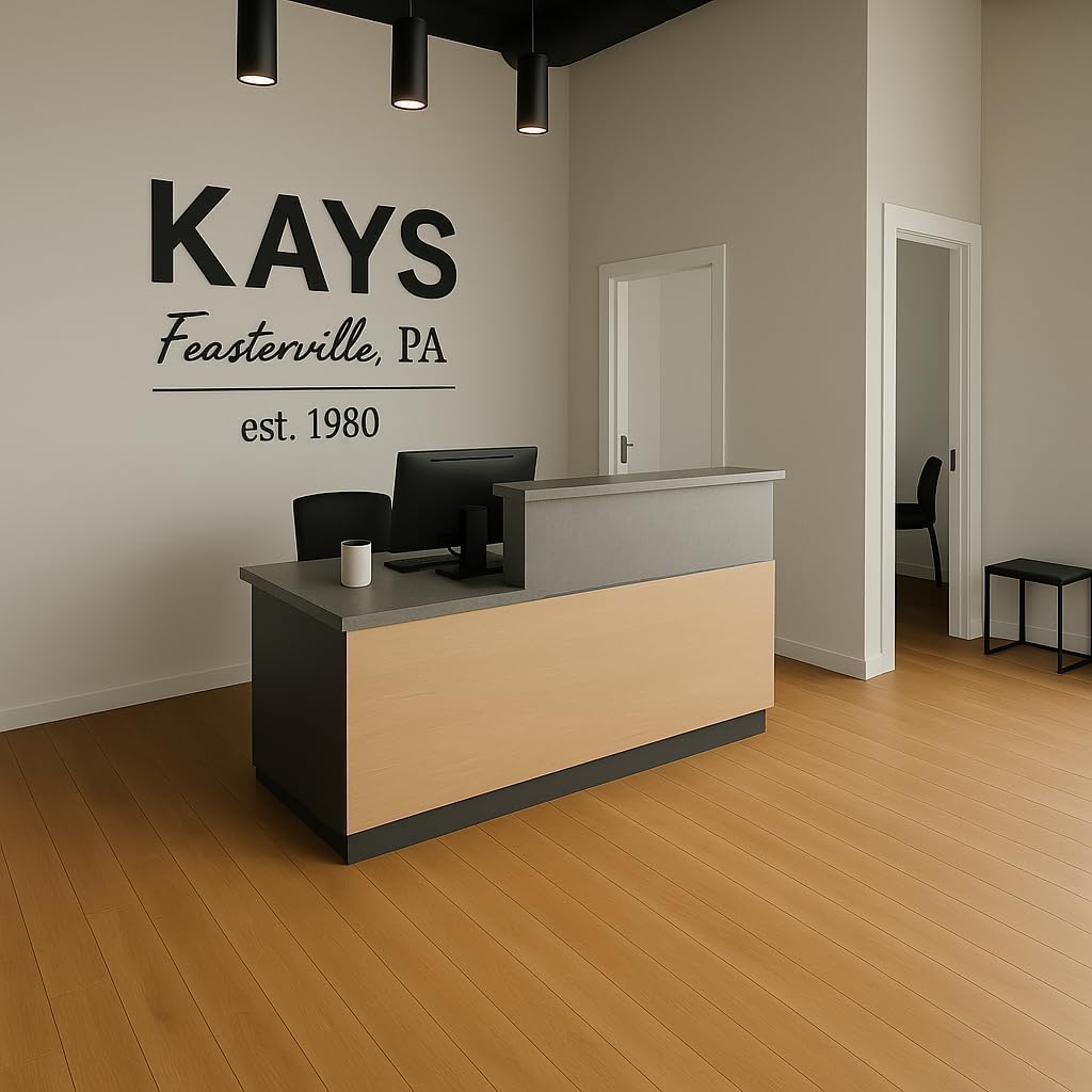 Large Custom Business Logo Sign, Professional 3D Laser Cut Logo Signs for Business Wall, Custom Acrylic Sign for Business for Storefront Salon Retail Office Building