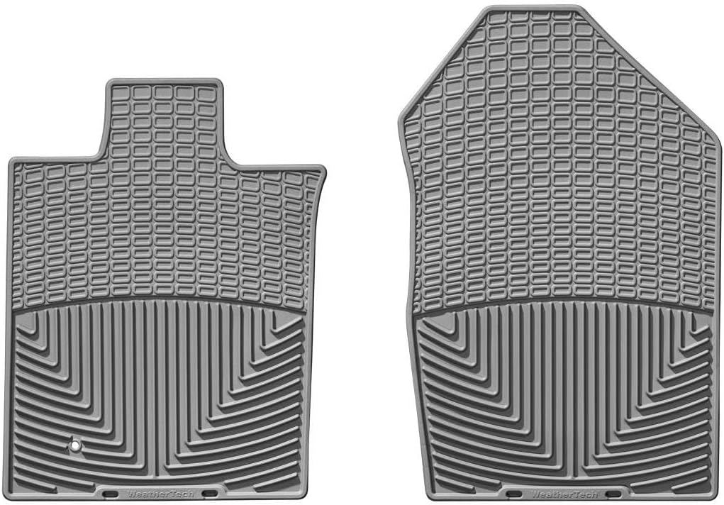 WeatherTech All-Weather Floor Mats for Mercury Milan, Zephyr, MKZ - 1st Row (W97), Black